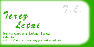 terez letai business card